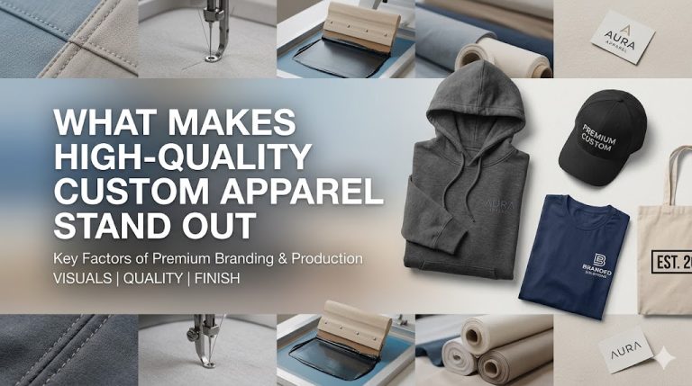 What Makes High-Quality Custom Apparel Stand Out