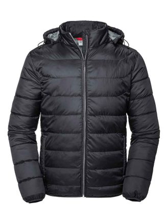 Russell Athletic Hooded Nano Padded Jacket