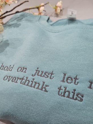 Hold On, Let Me Overthink This
