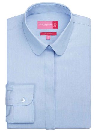 Brook Taverner Ladies Trevi Long Sleeve Poplin Shirt