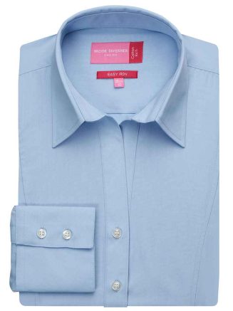 Brook Taverner Ladies Palena Long Sleeve Poplin Shirt