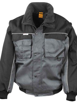 Result Work-Guard Zip Sleeve Heavy Duty Jacket