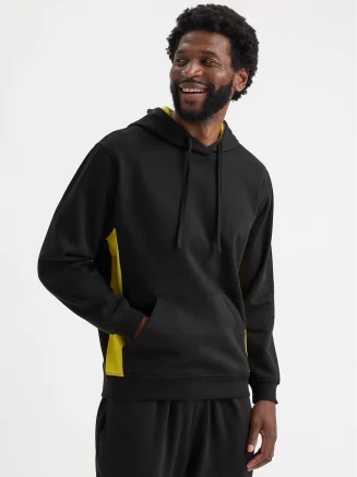 Uneek Clothing Two Tone Hooded Sweatshirt